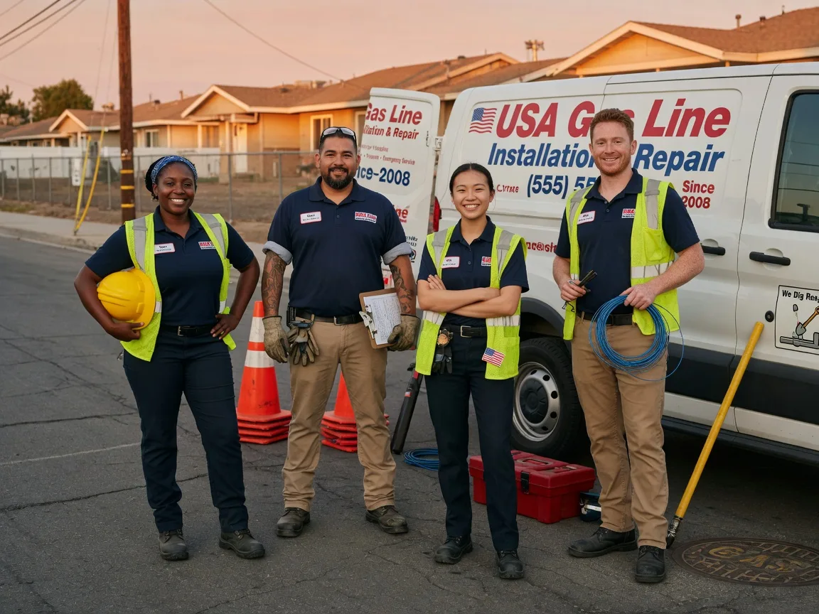 Gas Line Installation company in Riverdale, NE